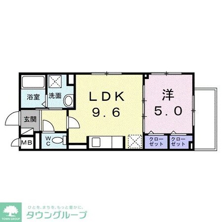 Casa南千住の物件間取画像